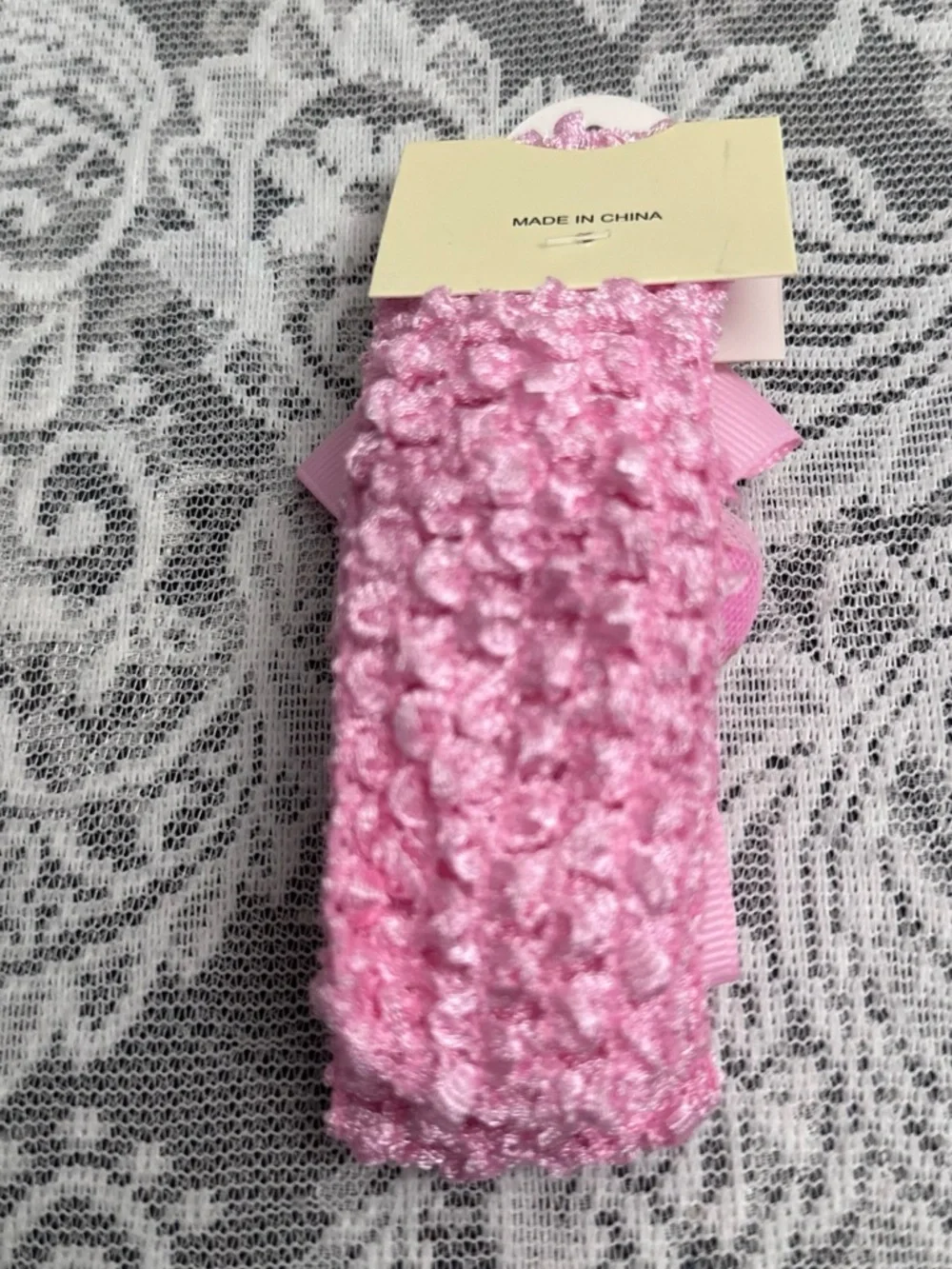 Baby Girl Headbands 👶🎀 4pc Soft Stretch Flower Set Cute